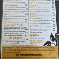 Almond milk available   at The Valley Bakery in Kwazulu-natal