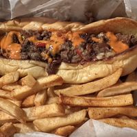 Philly cheesesteak   at ON THE RUN Vegan in Miami