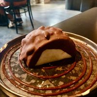 Chocolate taco  at Lom Dopolavoro in Milan