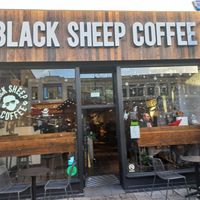 Outside at Black Sheep Coffee in Bromley