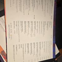 Lunch menu at Gallery 11 in Tokyo