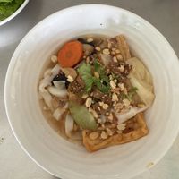 Vegetarian noodle soup  at Quan Chay Sáu Thu in Da Nang