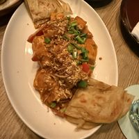 Tohu with crispy paratha  at Plural Restaurant in Mumbai