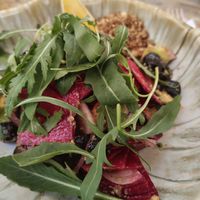 Avocado beets salad at Nangsabai By The Beach in Koh Phangan