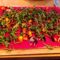 Flammkuchen Wilma Kunterbunt at Wilma Wunder in Hannover