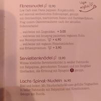 Menu 3 (may not be available) at Wilma Wunder in Hannover