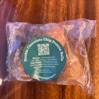 Vegan protein balls at Raining Berries Gainesville in Gainesville