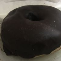 Chocolate doughnut at Santoni - When food is the solution in Barcelona