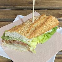 Thaiwarma sandwich. 👍 at Santoni - When food is the solution in Barcelona