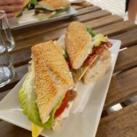 Sandwich au" thon »/ veganaise (vegan) at Santoni - When food is the solution in Barcelona