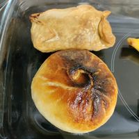 Savory filled pastries at Santoni - When food is the solution in Barcelona