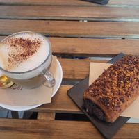 napolitana de chocolate 💘 at Santoni - When food is the solution in Barcelona