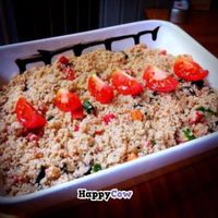 Vegan couscous at Santoni - When food is the solution in Barcelona