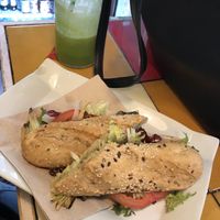 Super awesome sandwich  at Santoni - When food is the solution in Barcelona