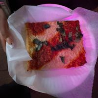 vegan slice   at Prince Street Pizza in San Diego