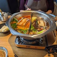 Tomato/mushroom at Chilipepper Hotpot - 醉川老火锅 in Vienna