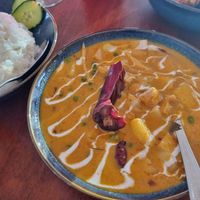 Peanut and coconut Thai curry at CocoBee's in North Haven