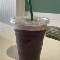 butterfly pineapple refresher   at Pure Juice Cafe in Arlington Heights