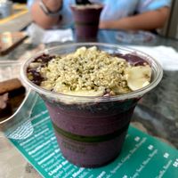 Prana acai bowl -- delicious! at Pure Juice Cafe in Arlington Heights