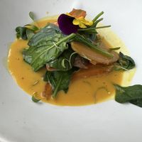 Delicious carrot with Thai flavours  at Etika in Bidart