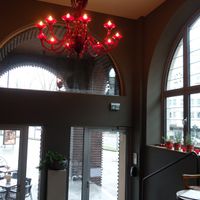 Hallway at L'Osteria in Saarbrucken