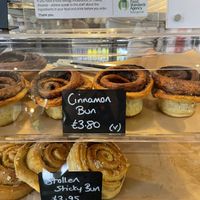 Vegan buns  at The Cowshed Cafe in Biggleswade