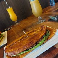 Patacon vegan jackfruit at Taste of Home in Nijmegen