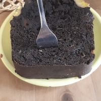 Chocolate banana bread at Boho Café   in Rabat