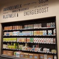 plantmilks at Ekoplaza in Bruges