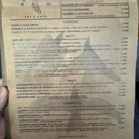 Menu 1/5  at Blackbird Art & Cafe in Santa Ana