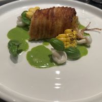 Pumpkin spring roll  at Six by Nico   in Cardiff