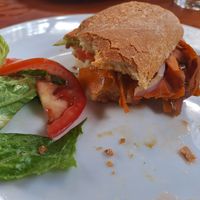 Grilled carrot sandwich at Bajo Café - Quinta in Playa Del Carmen