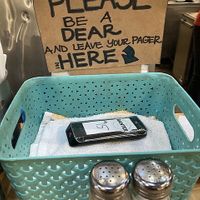 Notification system  at Banter Beer and Wine in Shaker Heights