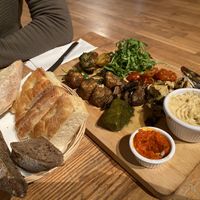 Vegan sharing platter for 2  at The Smock Alley Theatre in Dublin
