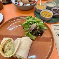 Egg Salad Wrap - eggy and super duper yummy (RECOMMENDED)  at Wild Souls - Dubail Mall in Dubai
