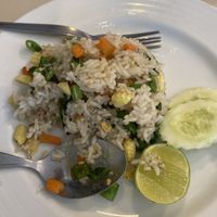 Vegetable fried rice   at Lucky Restaurant  in Surat Thani