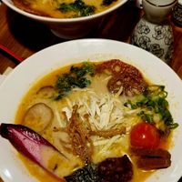 Vegan ramen at Natsu Ramen in Alicante