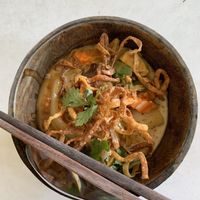 Khao soi at Morning Glory in Chiang Mai