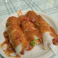 Fresh spring rolls at Morning Glory in Chiang Mai