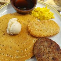 American Breakfast at Cooper's Co-op Cafe in Portland