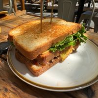 Chick'n club at Cooper's Co-op Cafe in Portland