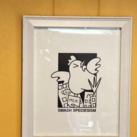   at Cooper's Co-op Cafe in Portland