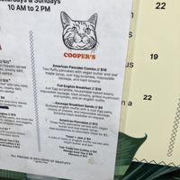   at Cooper's Co-op Cafe in Portland