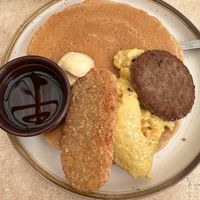 Classic breakfast plate   at Cooper's Co-op Cafe in Portland