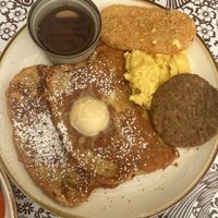 French toast  at Cooper's Co-op Cafe in Portland