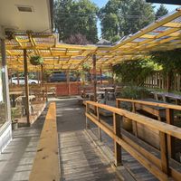 Seating area  at Cooper's Co-op Cafe in Portland