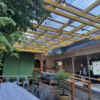   at Cooper's Co-op Cafe in Portland