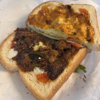 Inside the mirisata chicken club  at Cooper's Co-op Cafe in Portland