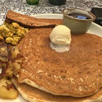 Pancake combo, need more be said?  at Cooper's Co-op Cafe in Portland