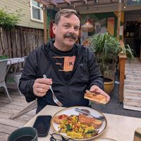  at Cooper's Co-op Cafe in Portland